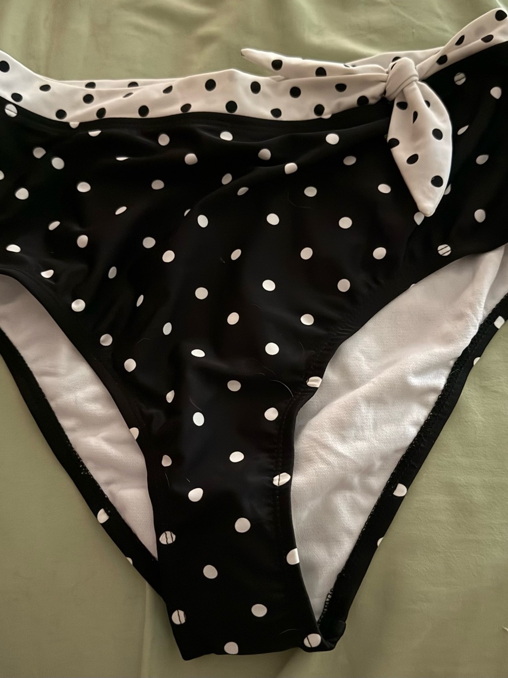 Women's Polka Dot Bathing Suit Bottom